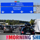 Traffic on a French highway